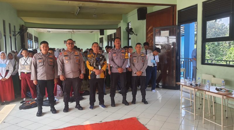 Bhabinkamtibmas Lengkong Wetan Jadi Narasumber MPLS, Tanamkan Wawasan Kamtibmas Sejak Dini