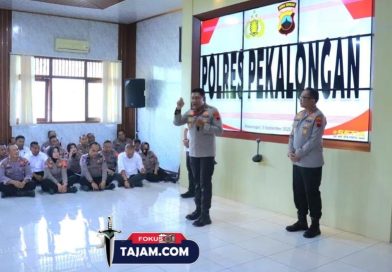 Kapolda Jawa Tengah Irjen. Pol. Ribut Hari Wibowo, S.H., S.I.K., melakukan kunjungan mendadak ke Markas Polres Pekalongan